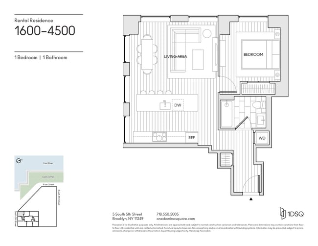 Floorplan - One Domino Square