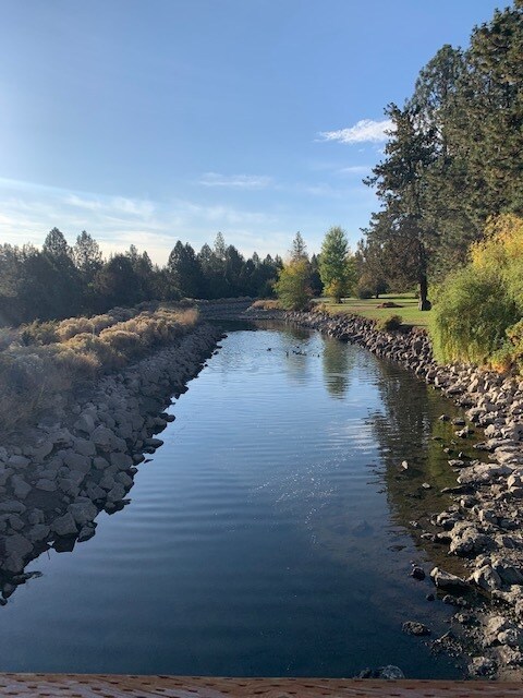 canal with private walking path through neighborhood and wider area - 20736 Will Scarlet Ln