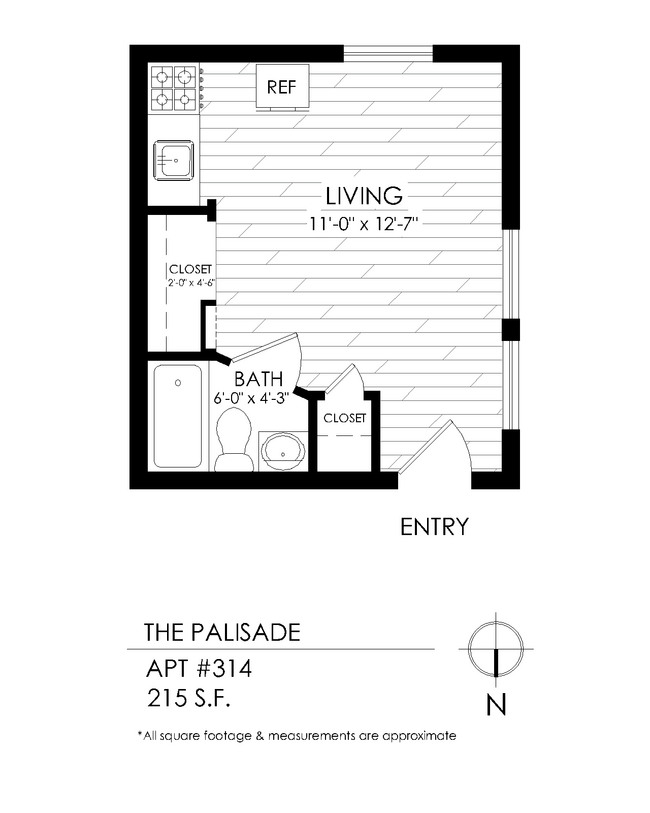 Floorplan - Palisade Apartments