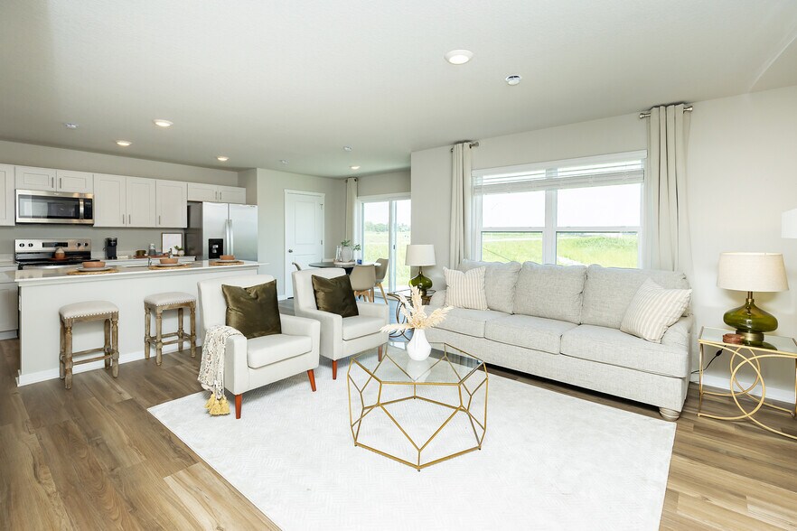 Open Concept- This home is not furnished - 4302 NE 13th St