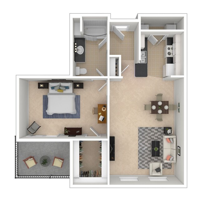 Floorplan - Sierra Lofts