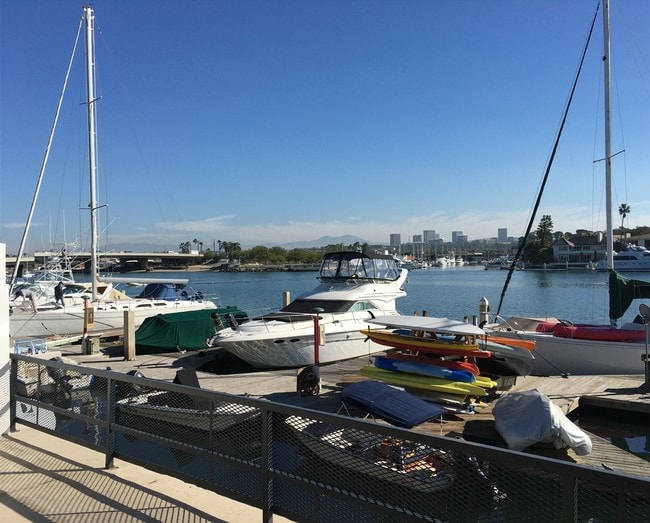 View from patio - Bayshore Apartments