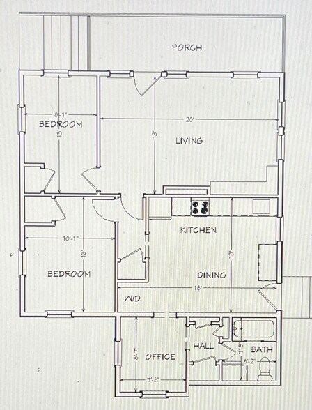 floor plan - 162 Montvale Ave