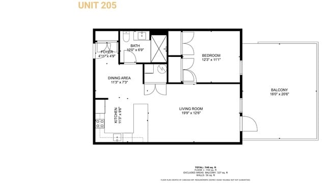 Floorplan - The Avenue