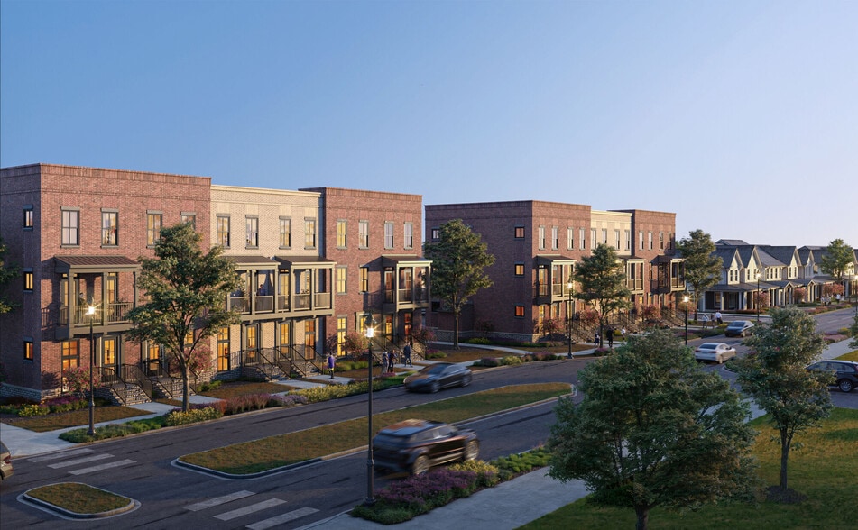 Brownstone-inspired architecture - The Lumen Apartments of West Lafayette