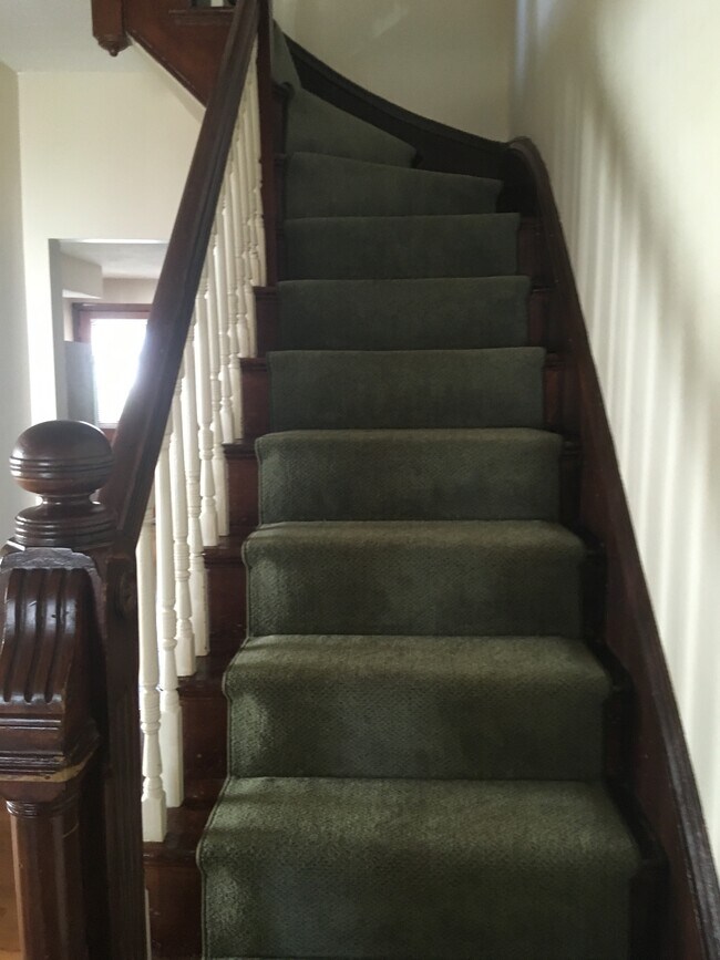 Staircase to 2nd floor - 111 Magoun Ave