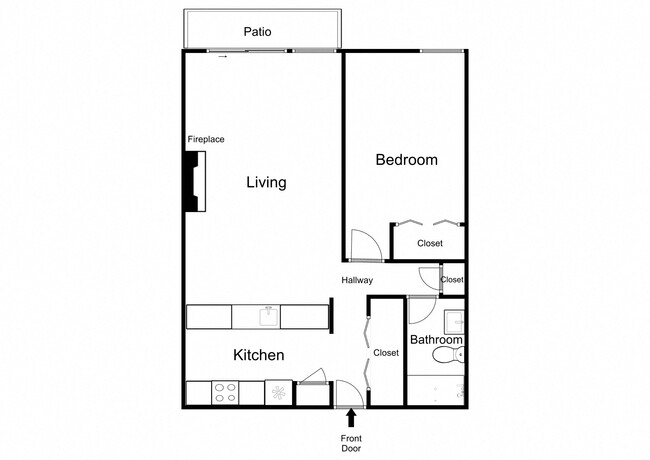 Floorplan - Northgate Apartments