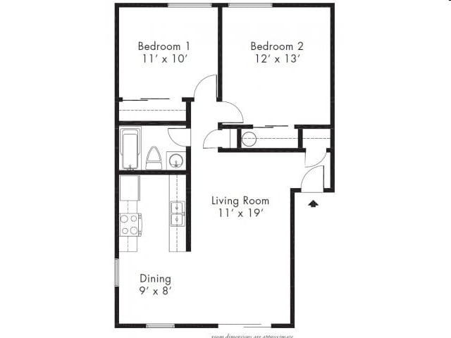 2BR/1BA - Avalon Springs