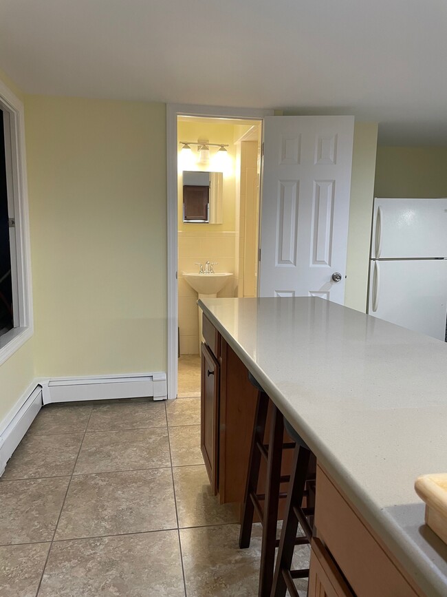 Entrance to kitchen and bath. - 472 Yaphank Middle Island Rd