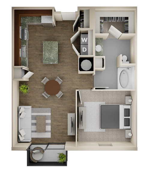 Floorplan - Lofts at City West