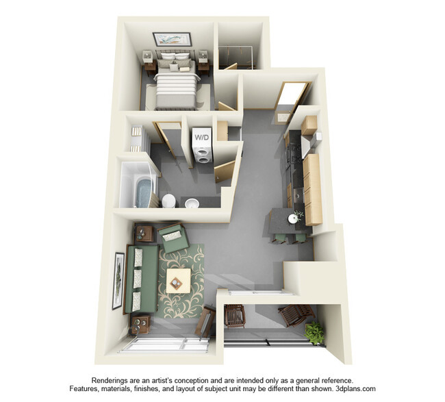 Floorplan - Solhavn Apartments