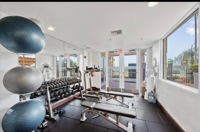 Fitness center - 1805 N Flagler Dr