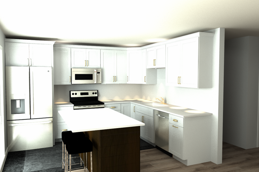 Kitchen rendering - 300 Thumper Lodge Rd