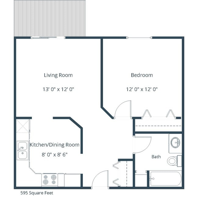 Floorplan - Ashbury Apartment Community