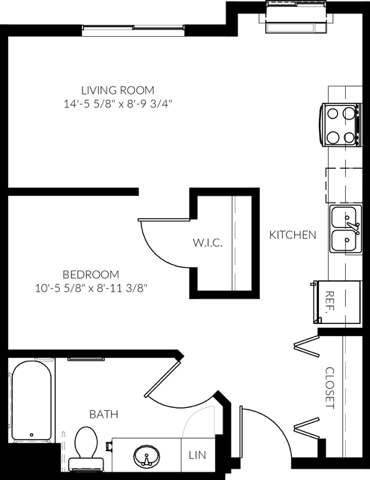 Floorplan - The Madison Studios