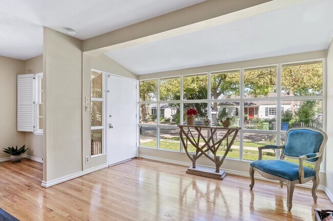 Living room front window overlooking the street - 14024 Peach Grove St