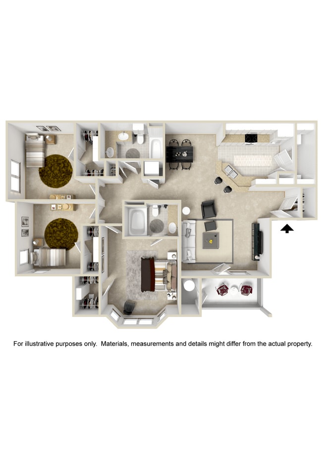 Floorplan - Charleston Apartment Homes