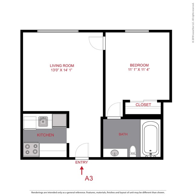 Floorplan - 1402 Race