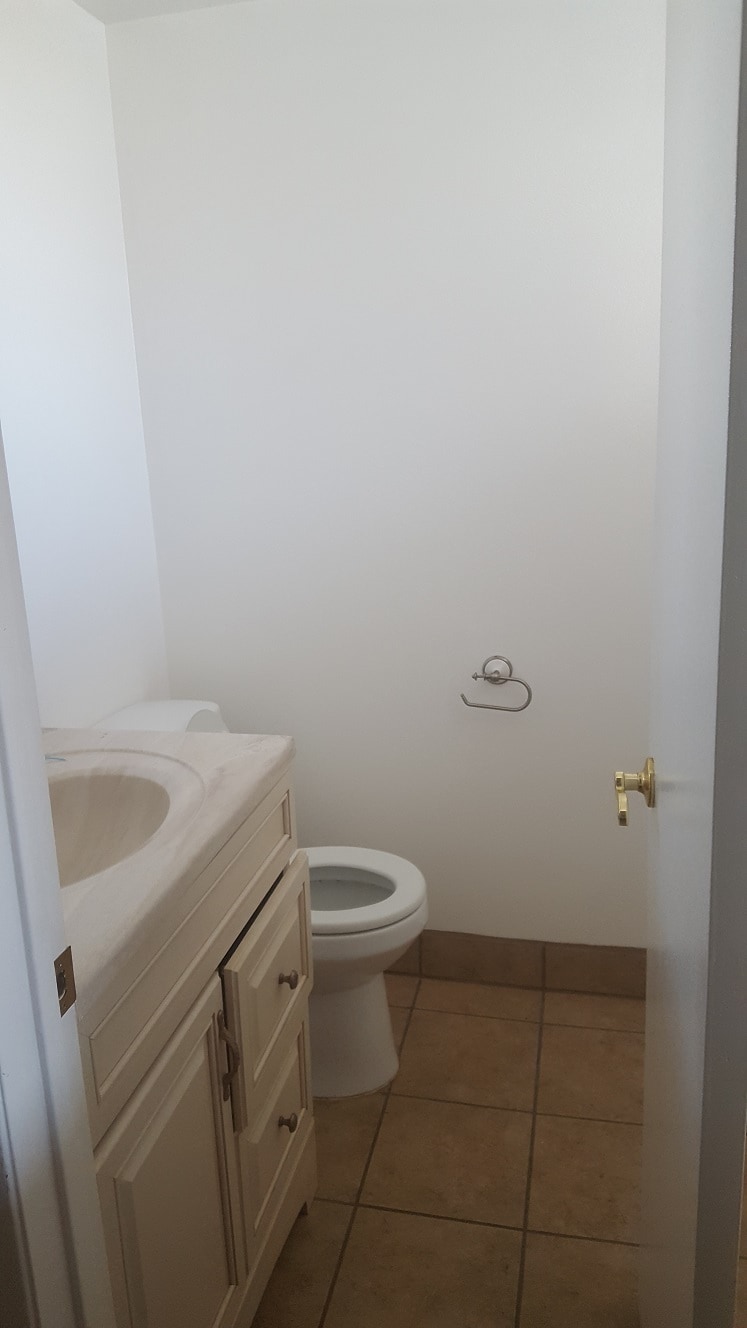 half bath upstairs - 3565 Linden Ave