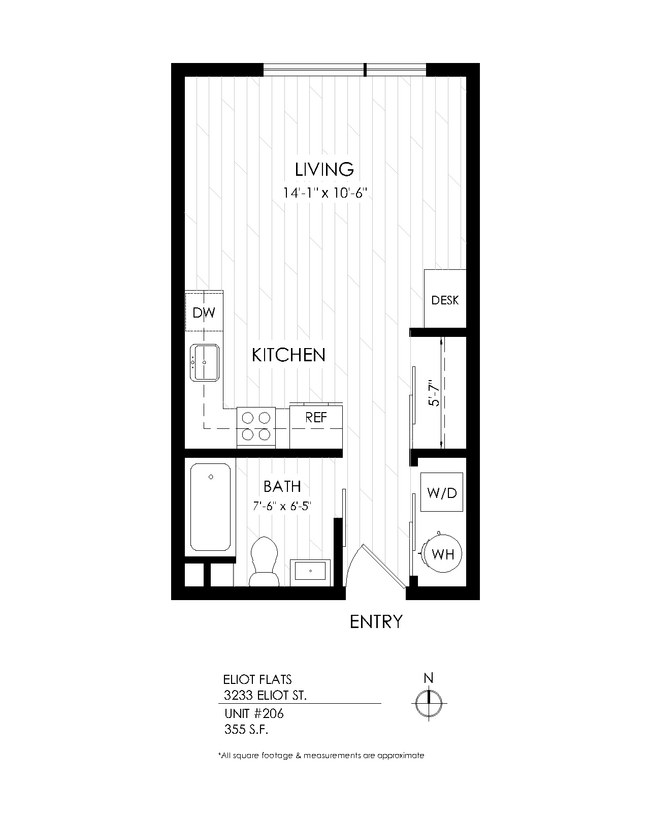 Floorplan - Eliot Flats