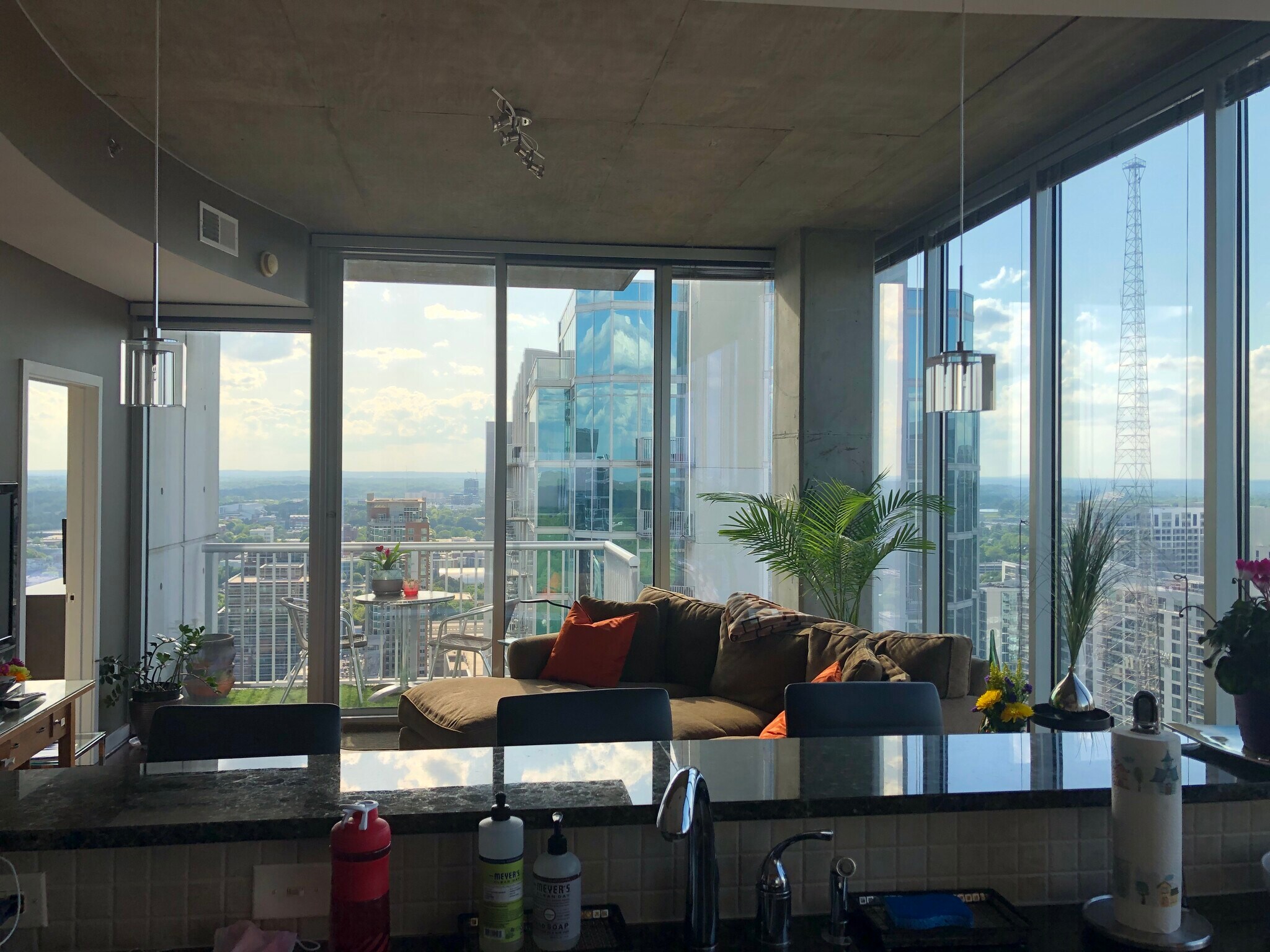 Kitchen View - 855 Peachtree St NE