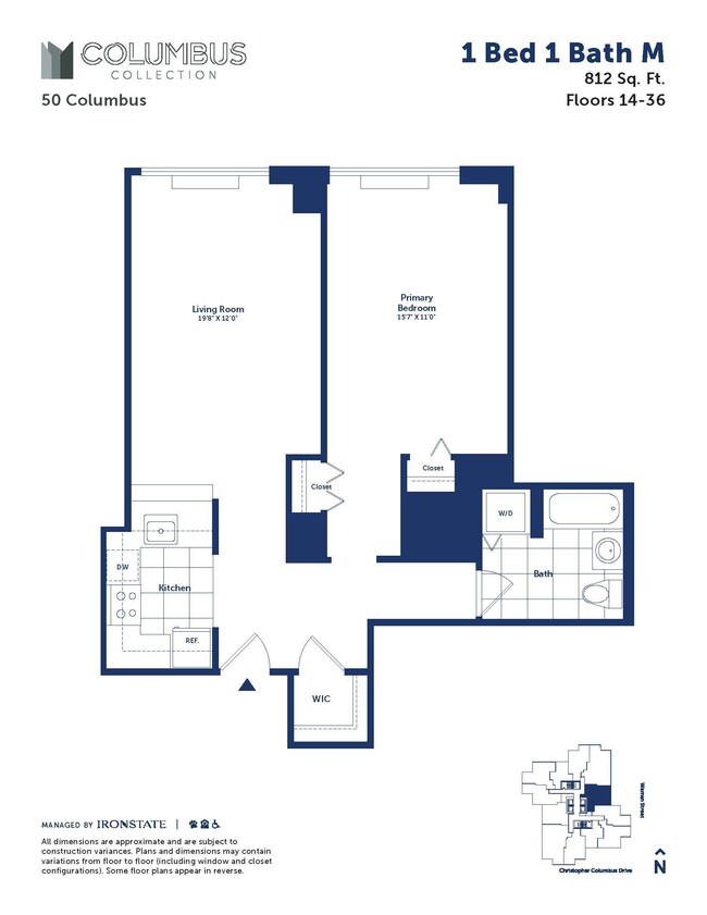 Floorplan - 50 Columbus