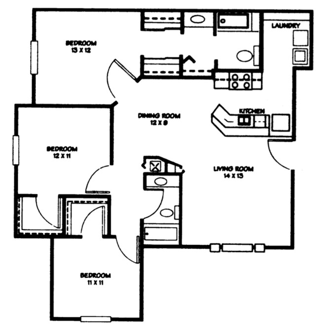 3BR/2BA - Patriots Pointe