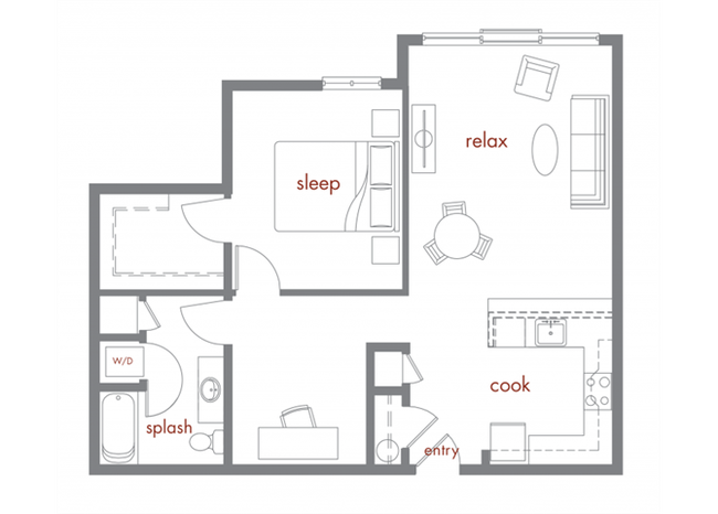 Floorplan - Tivalli Apartments