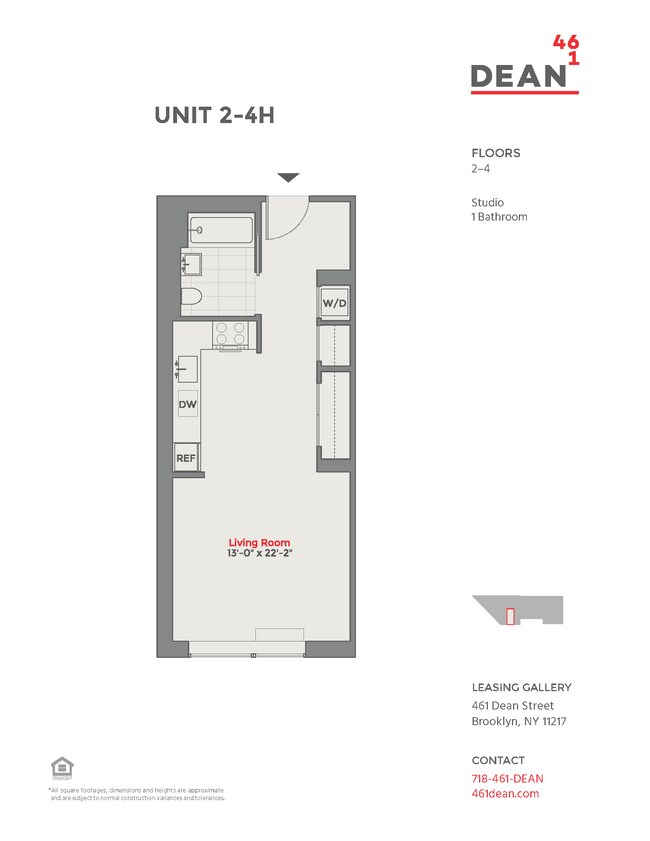 Floorplan - 461 Dean
