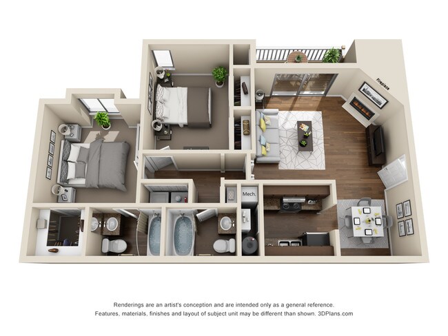 Floorplan - Pineville Place