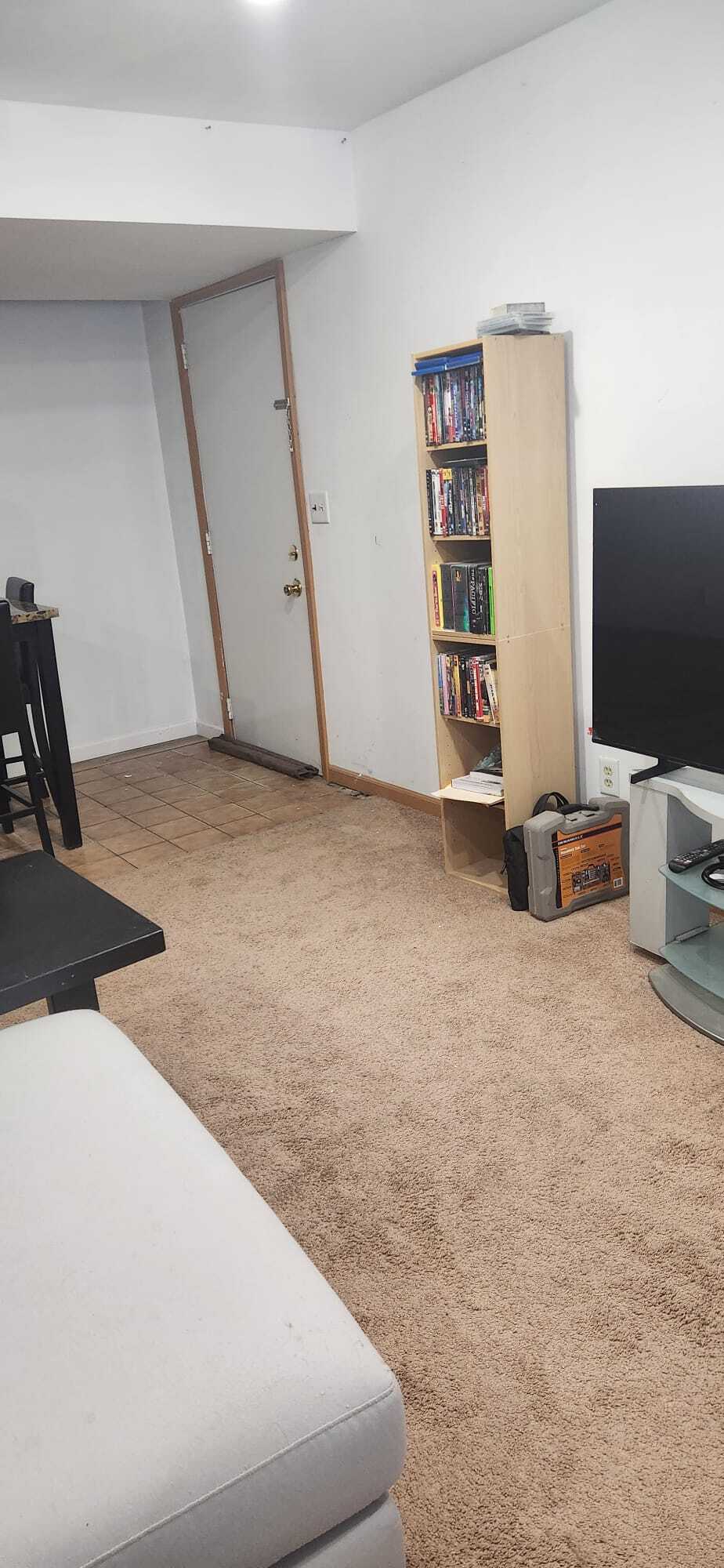 Downstairs view inside livingroom - 2116 Thaler Ave