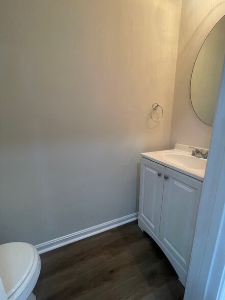 Half Bath on main level - 112 S Haven St