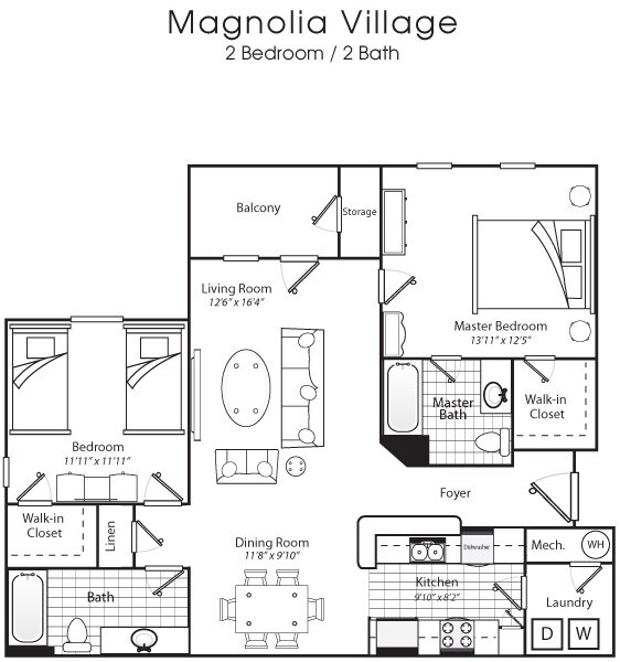 Magnolia Village 287 E Crogan St Lawrenceville GA 30045 Apartment