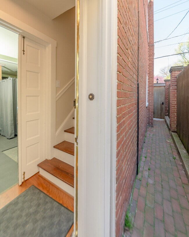 Secure front door - 206 E Marion St