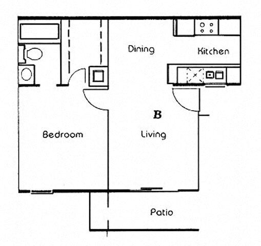 Floorplan - Brookbend Apartments