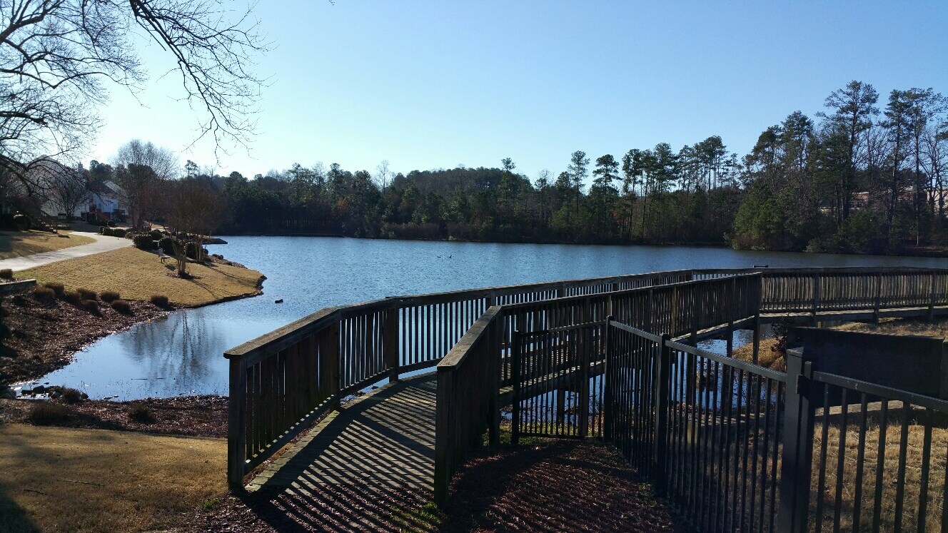 Walk area at lake - 130 Brittingham Loop