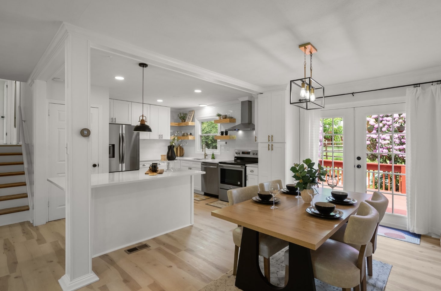 Dining area and kitchen - 13405 Wisteria Dr