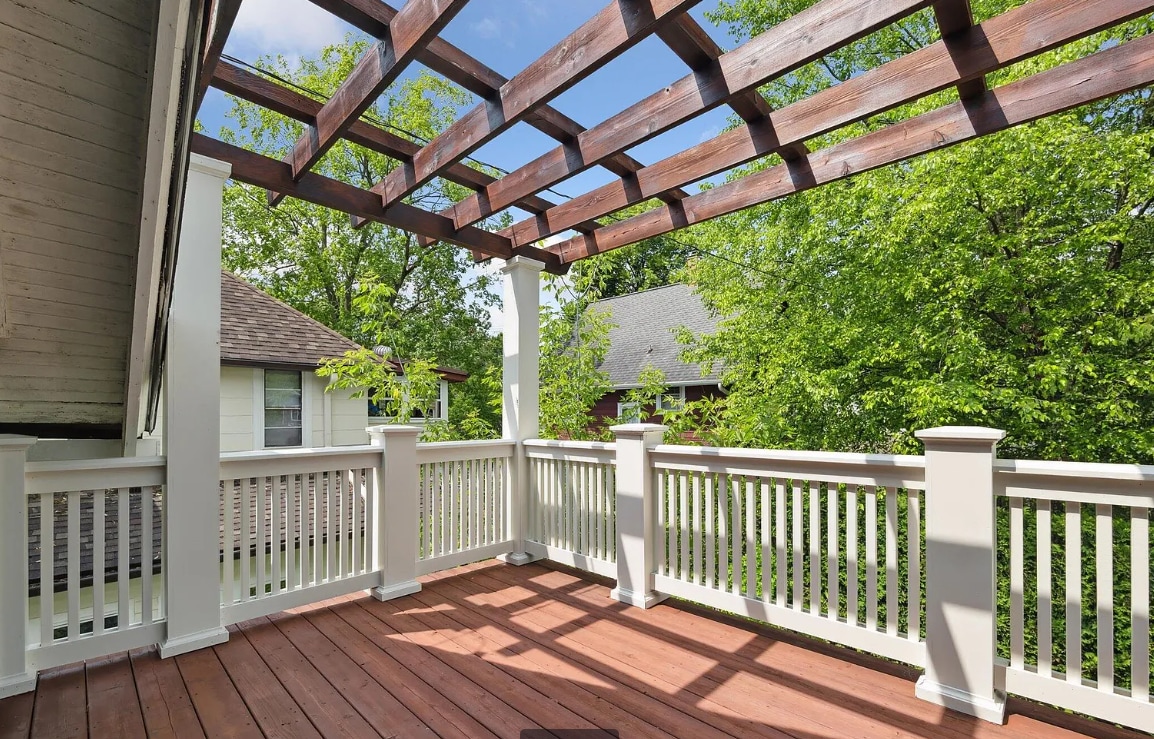 second story deck - 450 S 1st St