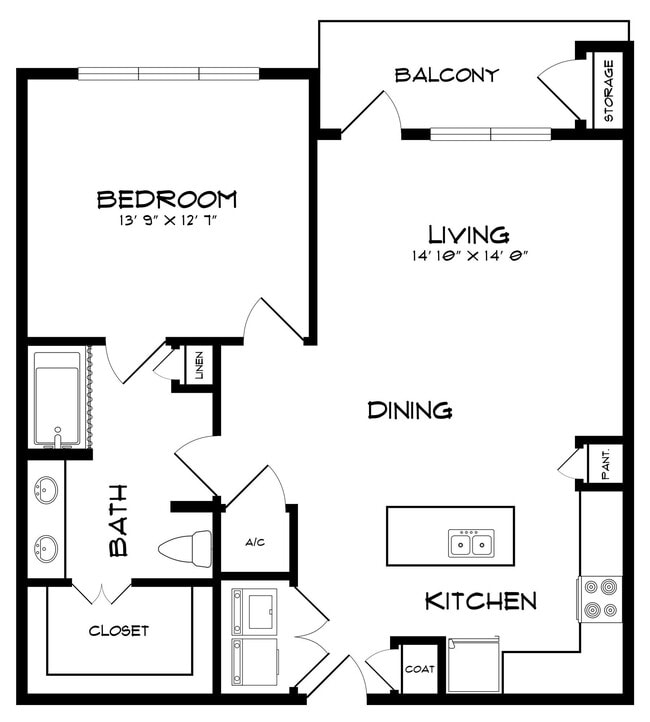 Floorplan - THE MODERNE
