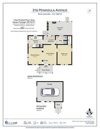 Building Photo - Burlingame Charming One-Bedroom Home  Open Saturday 3:30pm