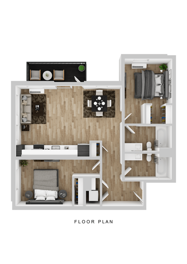 Floorplan - Hyas Point Apartments