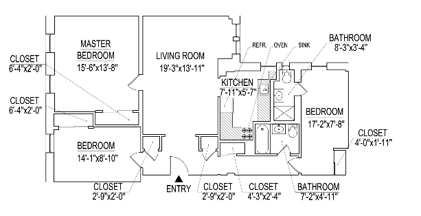 Apartment 3D - Terrace Court