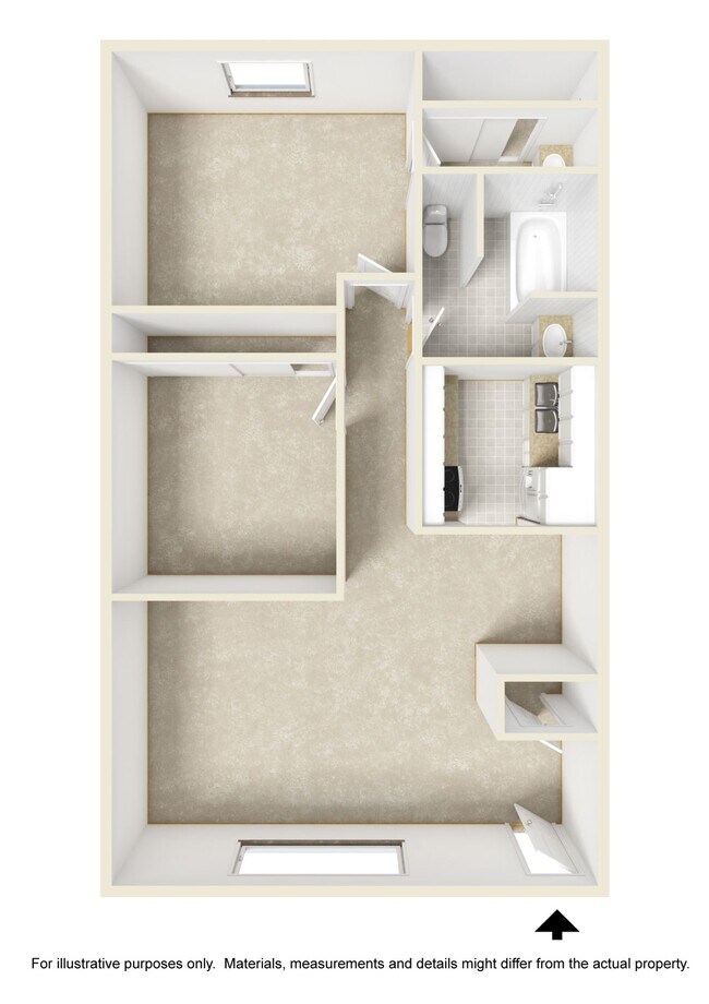 Floorplan - Adrienne Townhomes & Apartments