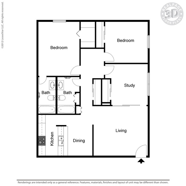 Floorplan - Villa Marina Apartments