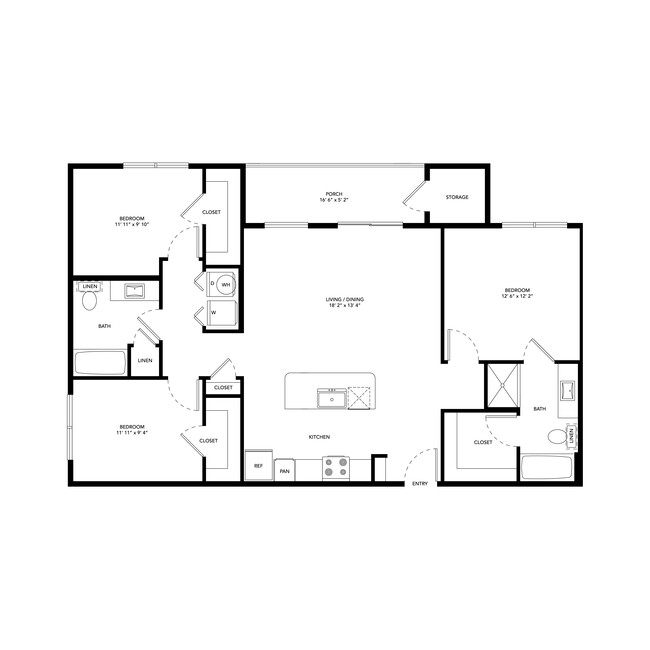 Floorplan - Northside at the Woodlands