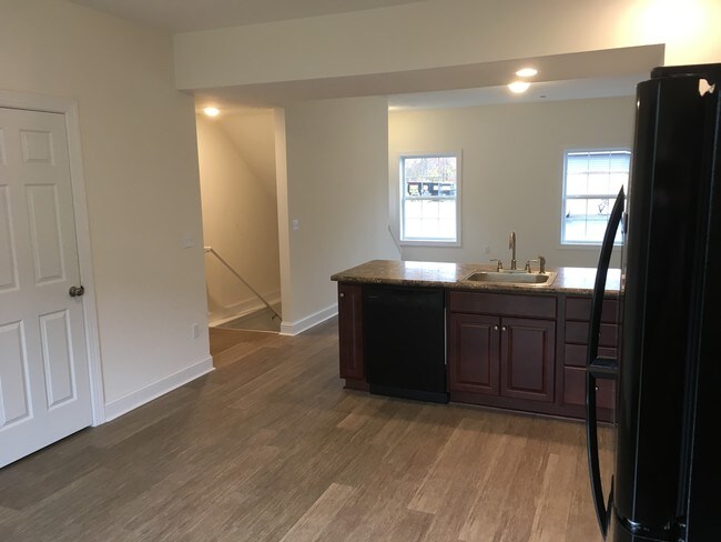 Kitchen looking to LR - 6020 Swanville Rd