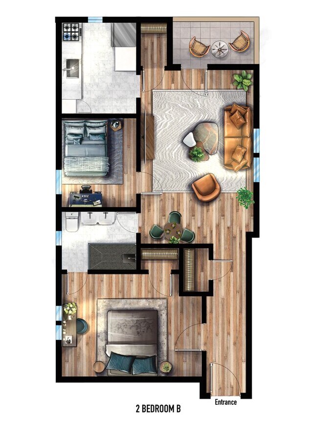 Building Photo - Newly Remodeled 1-Bedroom plus Den/Office Near JHU