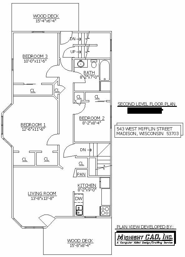 layout - 543 W Mifflin St