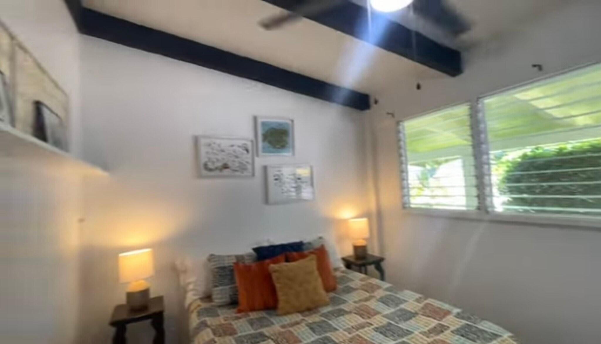 One of the 2 rooms. Not Master Bedroom - 45-185 Lilipuna Rd