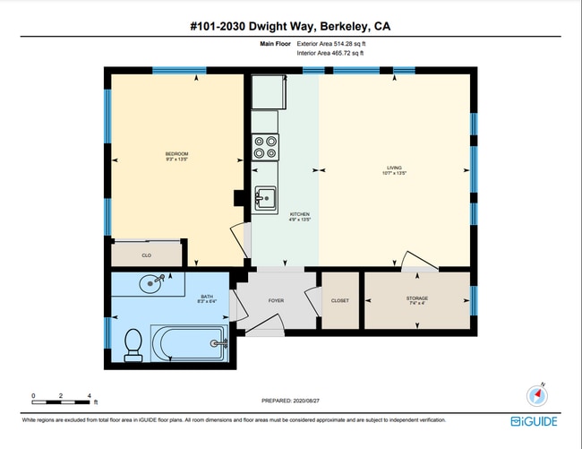 Floorplan - 2030 Dwight Way